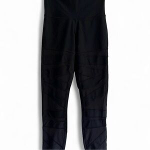 Black Lululemon High-Waisted Leggings